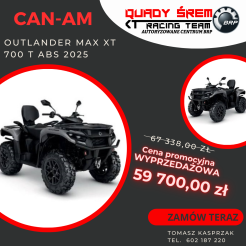 Can-Am Outlander MAX XT 700 T ABS 2025