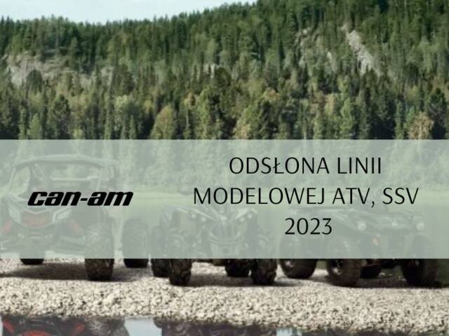 Nowa linia modelowa CAN-AM ATV, SSV 